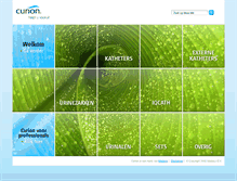 Tablet Screenshot of curion.nl